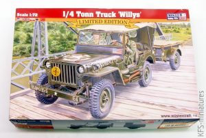 1/72 1/4 Tonn Truck 'Willys' - MisterCraft