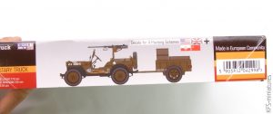 1/72 1/4 Tonn Truck 'Willys' - MisterCraft