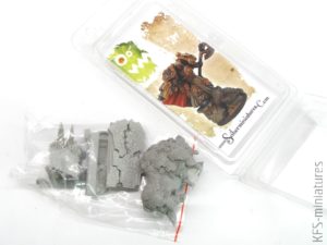 28mm Dwarf Lord Tormund on War Boar - Scibor Monstrous Miniatures