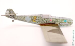 1/72 Bf 109E-4 - Special Hobby - Budowa cz.2