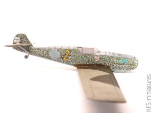 1/72 Bf 109E-4 Decal Stipple Camo - Special Hobby