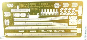 1/700 RN Hunt II class - waloryzacje - Shelf Oddity