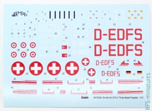 1/72 Dornier Do-27H-2 - Three Blade Propeller - Special Hobby