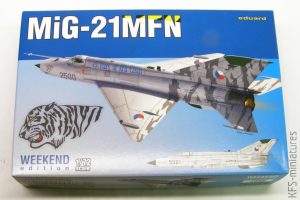 1/72 MiG-21MFN - Weekend - Eduard