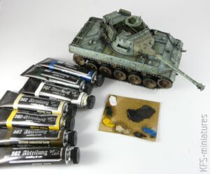 1/35 M18 Hellcat U.S. Tank Destroyer - Tamiya - Budowa cz. 2