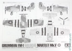 1/48 Grumman FM-1 Wildcat/Martlet Mk.V - Tamiya