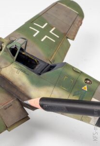 1/48 Bf 109 G14 AS - Budowa