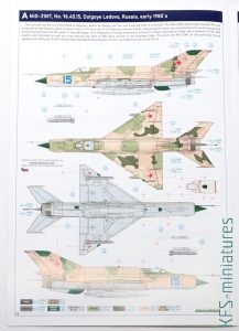 1/48 MiG-21SMT - Weekend - Eduard