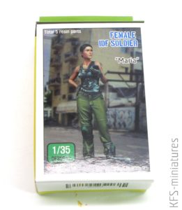 1/35 Modern IDF Soldier - "Maria" - Def Model