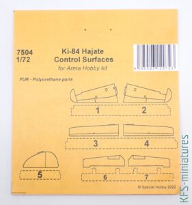 1/72 Ki-84 Hayate - Dodatki i Waloryzacje