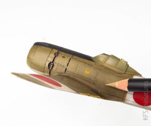 1/72 Ki 84 Hayate - Budowa