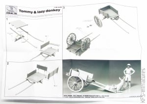 1/35 Tommy & lazy donkey - Royal Model