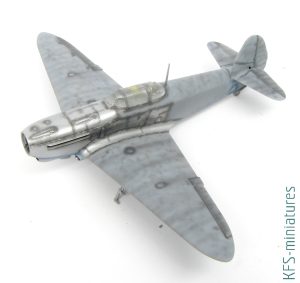 1/72 Yakovlev Jak-1b - Budowa cz.2