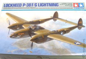 1/48 Lockheed P-38F/G Lightning - Tamiya