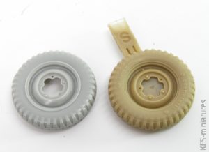 1/35 Kubel/Schwimmwagen Wheel set