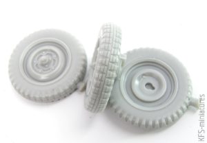 1/35 Kubel/Schwimmwagen Wheel set