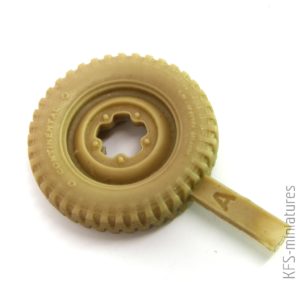 1/35 Kubel/Schwimmwagen Wheel set