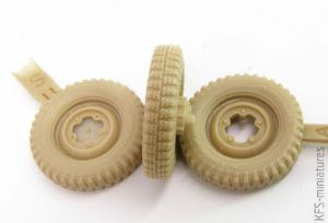 1/35 Kubel/Schwimmwagen Wheel set