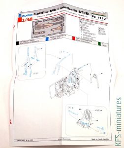 1/48 Spitfire Mk.I – Dodatki