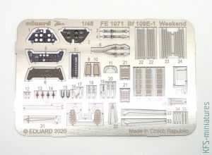 1/48 Bf 109E-1 - Weekend - Eduard