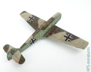 1/72 Bf 109E-4 - Special Hobby - Budowa cz.2