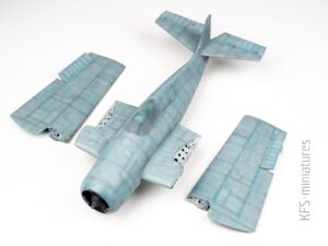 1/48 F4F-4 Wildcat - Budowa