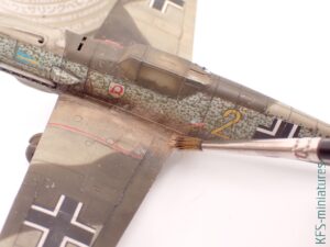 1/72 Bf 109E-4 - Special Hobby - Budowa cz.2