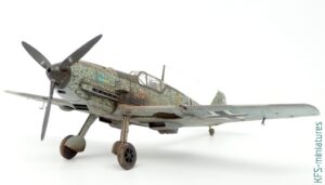 1/72 Bf 109E-4 - Special Hobby - Budowa cz.2