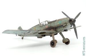 1/72 Bf 109E-4 - Special Hobby - Budowa cz.2