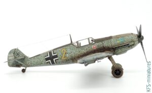 1/72 Bf 109E-4 - Special Hobby - Budowa cz.2