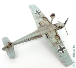 1/72 Bf 109E-4 - Special Hobby - Budowa cz.2