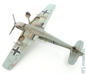 1/72 Bf 109E-4 - Special Hobby - Budowa cz.2