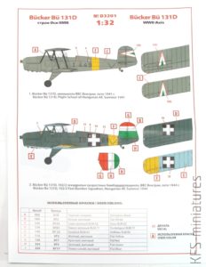 1/32 Bücker Bü 131D Axis WWII - ICM