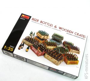 1/35 Beer bottles & Wooden Crates - MiniArt