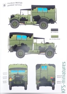 1/72 Fordson WOT2D - Van Body - Planet Models