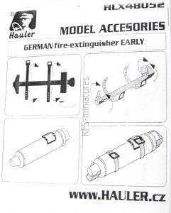 1/48 German Fire Extinguisher - Hauler
