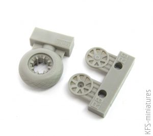 1/72 B-24 wheels - Eduard