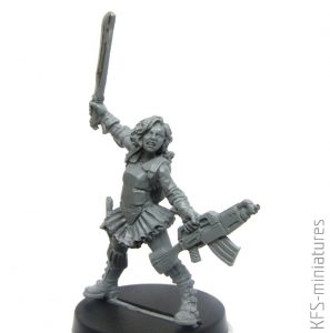 28mm Raging Annie - Bad Squiddo Games