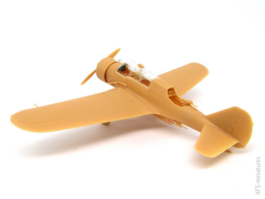 1/72 PZL.23A Karaś – BUDOWA