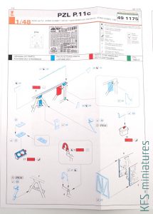 1/48 PZL P.11c - Dodatki