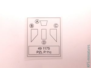 1/48 PZL P.11c - Dodatki