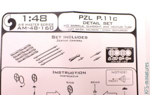 1/48 PZL P.11c - Dodatki