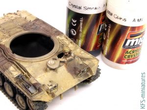 1/72 M41 Walker Bulldog - Armory - Malowanie