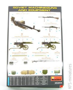 1/35 Soviet Machineguns and Equipment - MiniArt