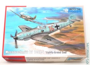 1/72 Messerschmitt Bf 109E-1 - Special Hobby