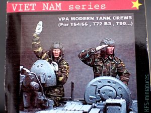 1/35 Vietnam Modern tank crews - Paracel Miniatures