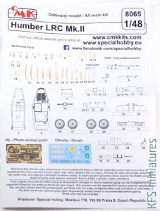 1/48 Humber LRC Mk.2 - CMK