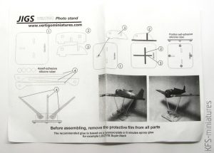 Photo jigs for airplane - Vertigo Miniatures