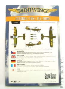 1/144 Cessna L-19A - U.S. Army - Miniwing