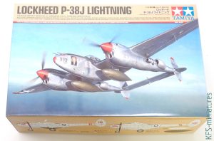 1/48 Lockheed P-38J Lightning - Tamiya